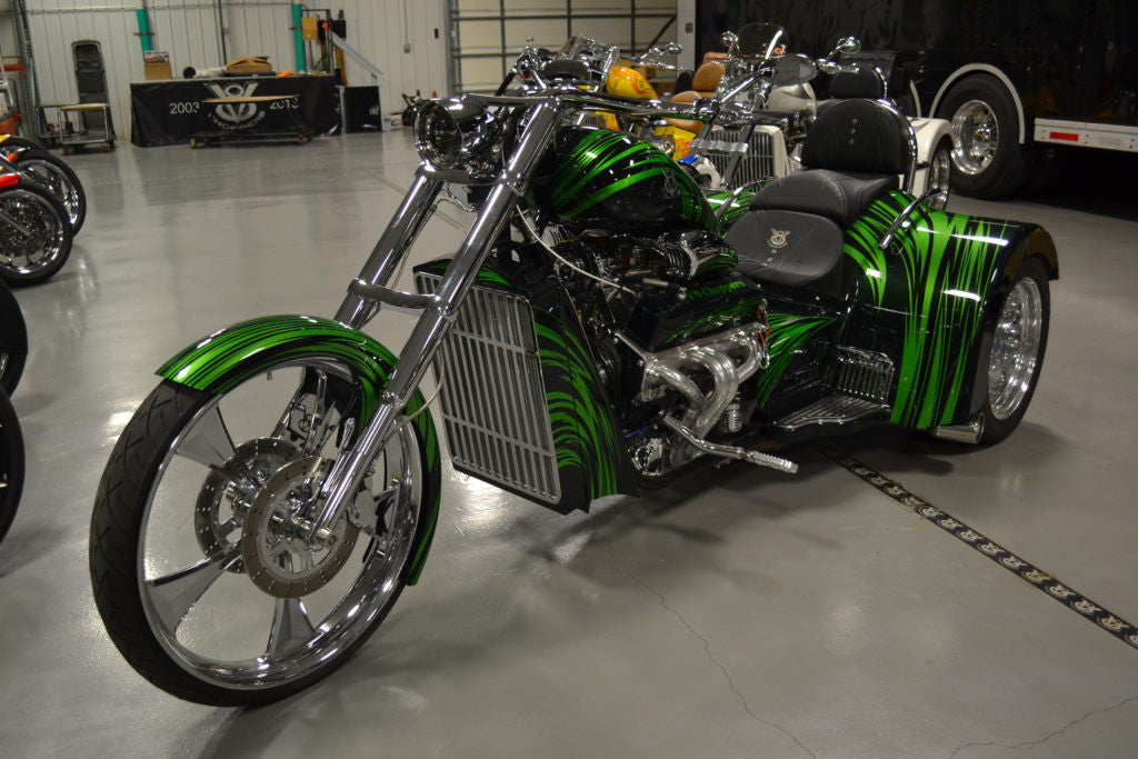 2017 V8  Hot Rod (427") green on green - SOLD -