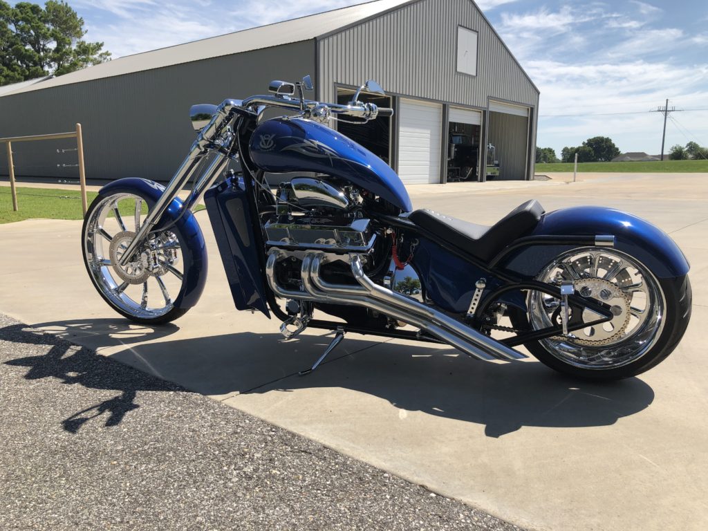 2019 V8 Chopper / Fuel Injected 350 Blue Pearl